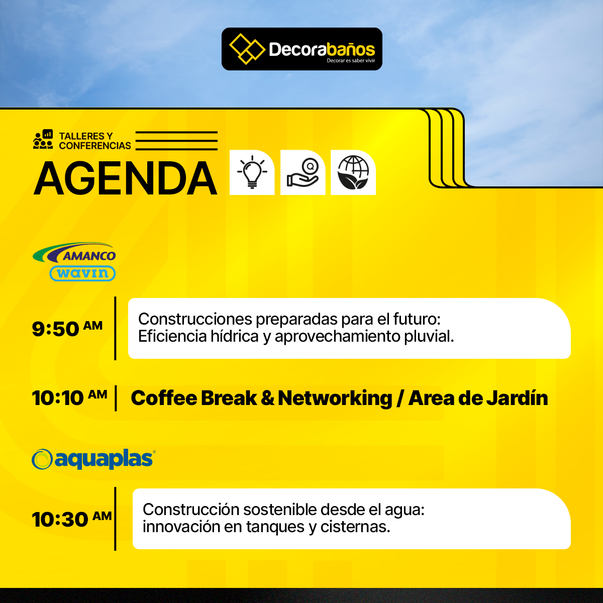Agenda ExpoDecorabaños 2026 — slide 3