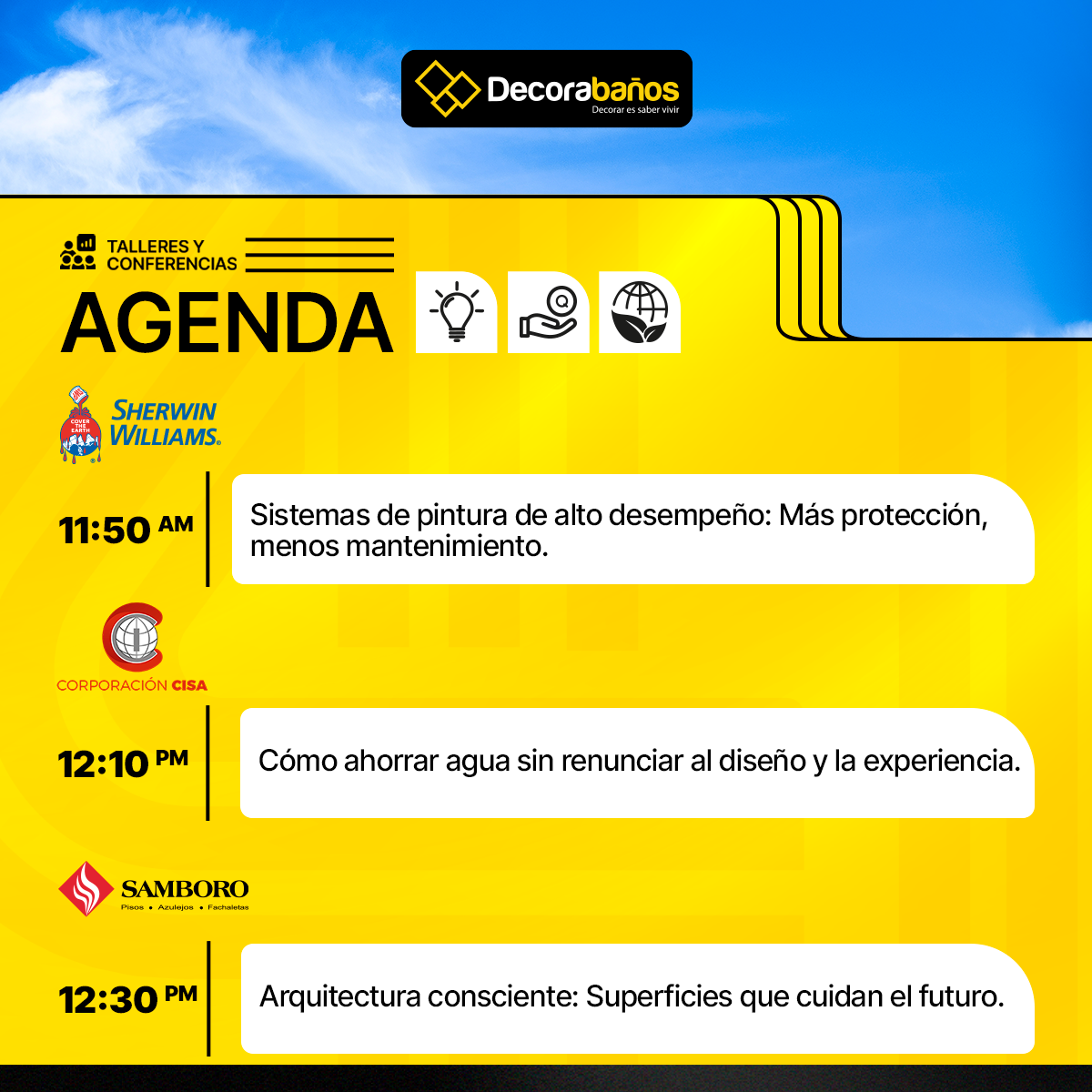 Agenda ExpoDecorabaños 2026 — slide 5