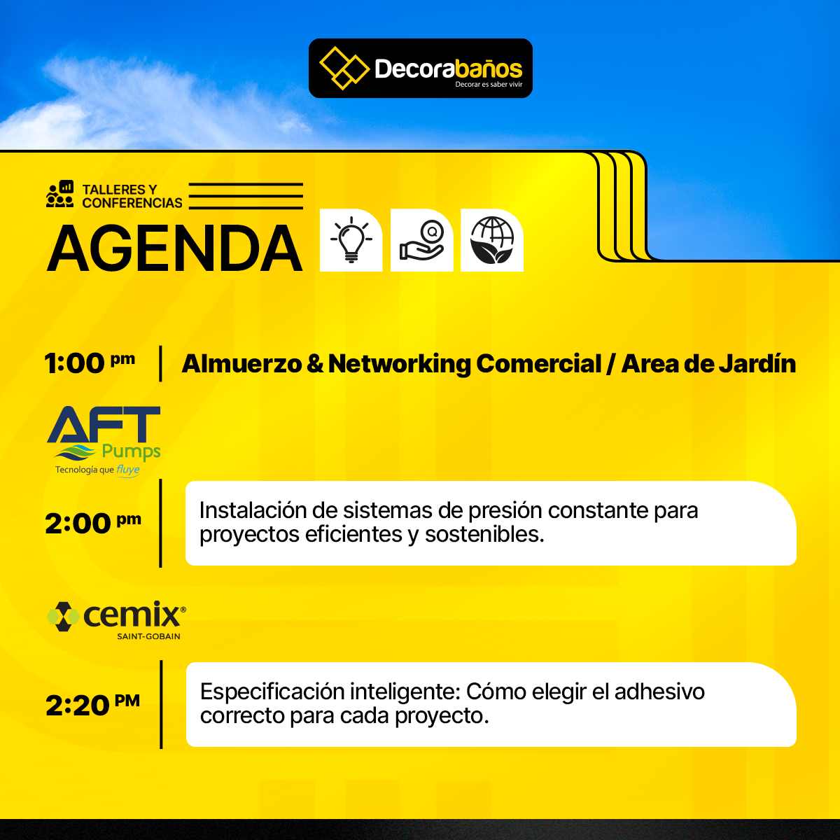 Agenda ExpoDecorabaños 2026 — slide 6