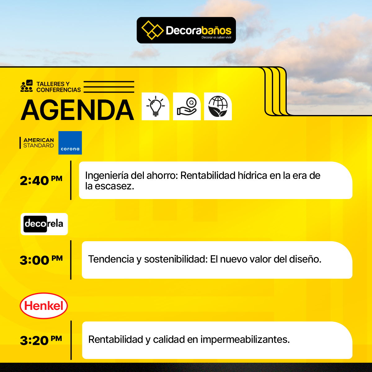 Agenda ExpoDecorabaños 2026 — slide 7